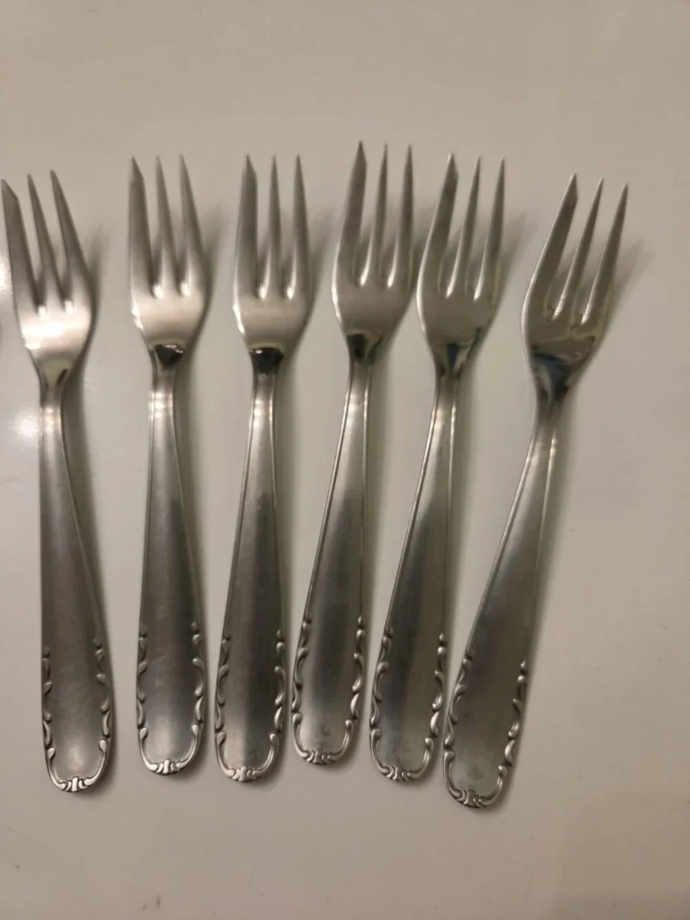 Set Demitasse Spoons & Pastry Forks Wusthof Hallmark Stainless Flatware Germany